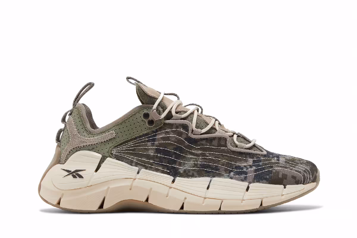 Billionaire Boys Club x Reebok Zig Kinetica 2 Digi-Camo, view 2