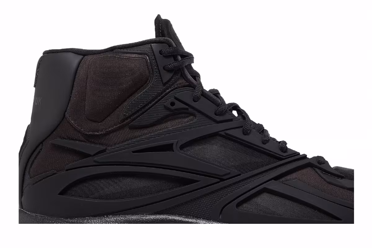 Reebok Kanghyuk x Premier Road Modern Mid Triple Black, view 3