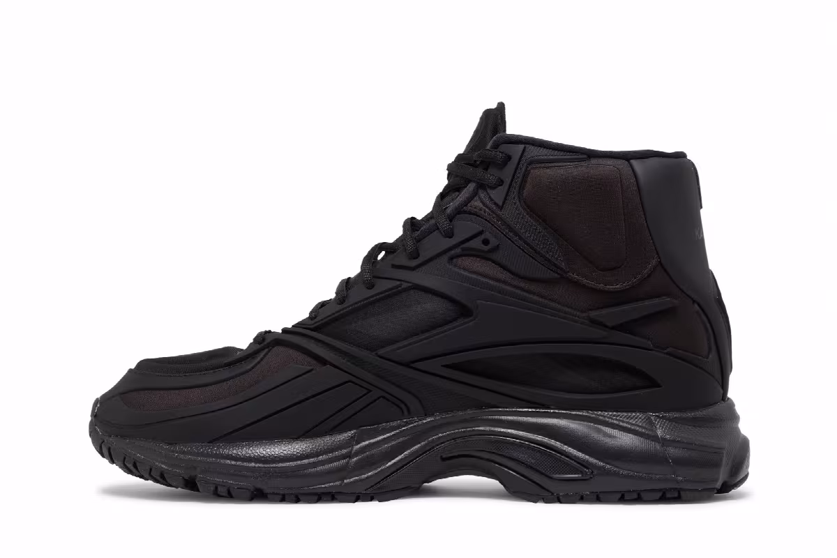 Reebok Kanghyuk x Premier Road Modern Mid Triple Black, view 4
