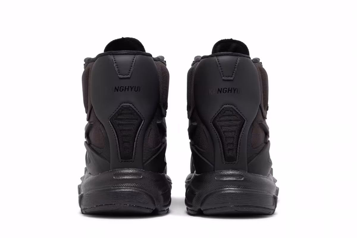 Reebok Kanghyuk x Premier Road Modern Mid Triple Black, view 7