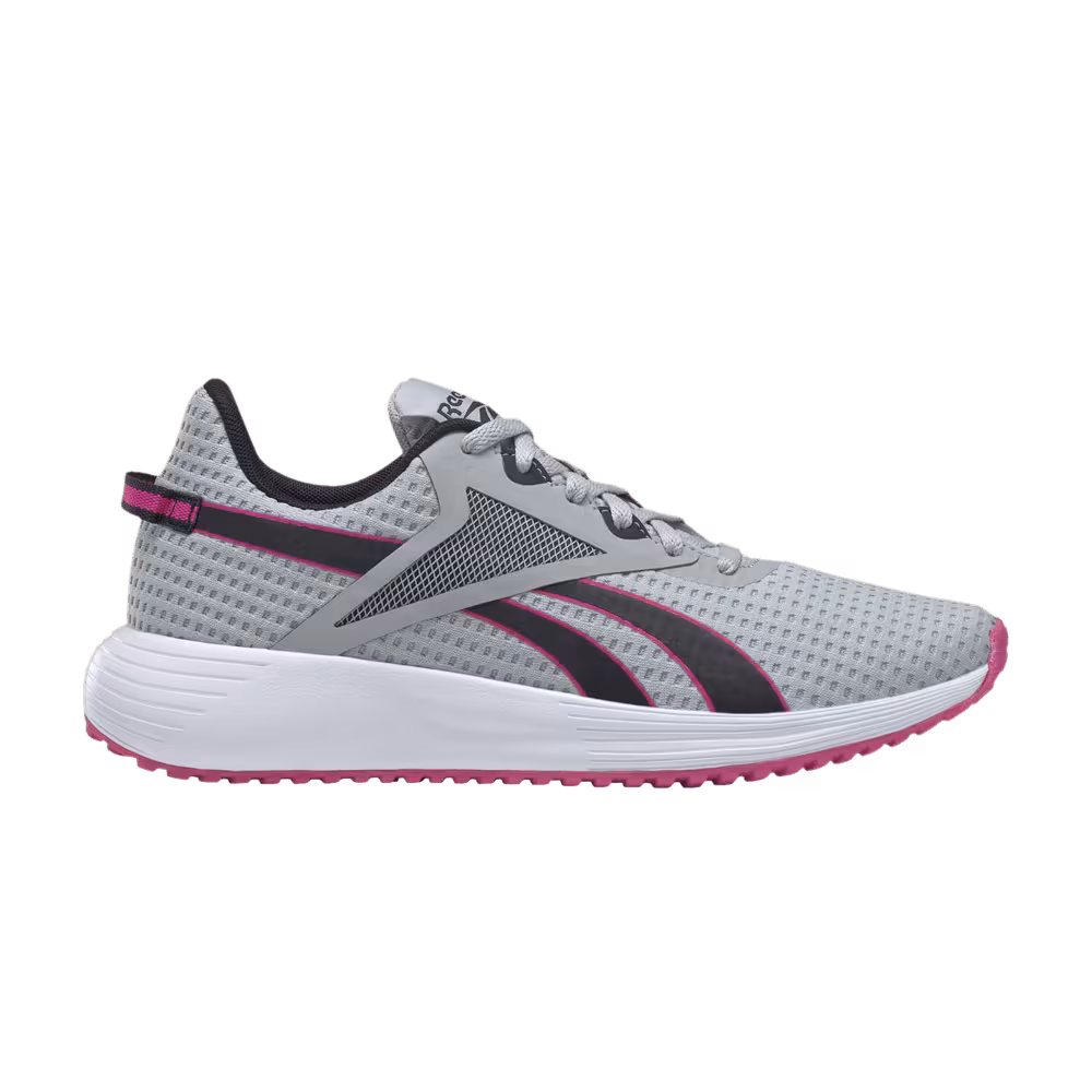 Reebok Women's Lite Plus 3 Grey Black Proud Pink