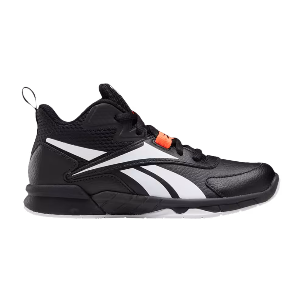Reebok More Buckets Little Kid Black Orange Flare