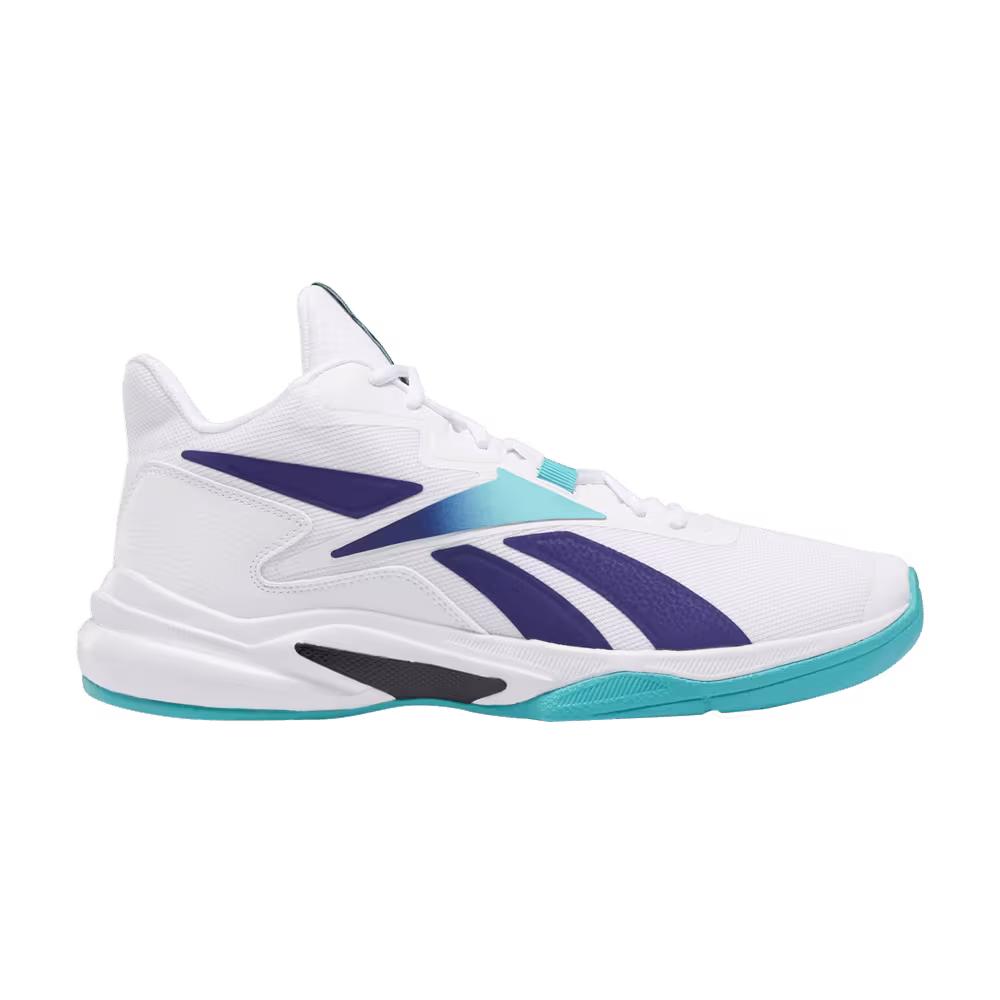Reebok More Buckets White Classic Teal