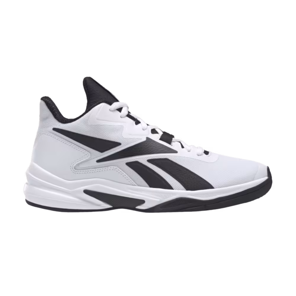 Reebok More Buckets White Black
