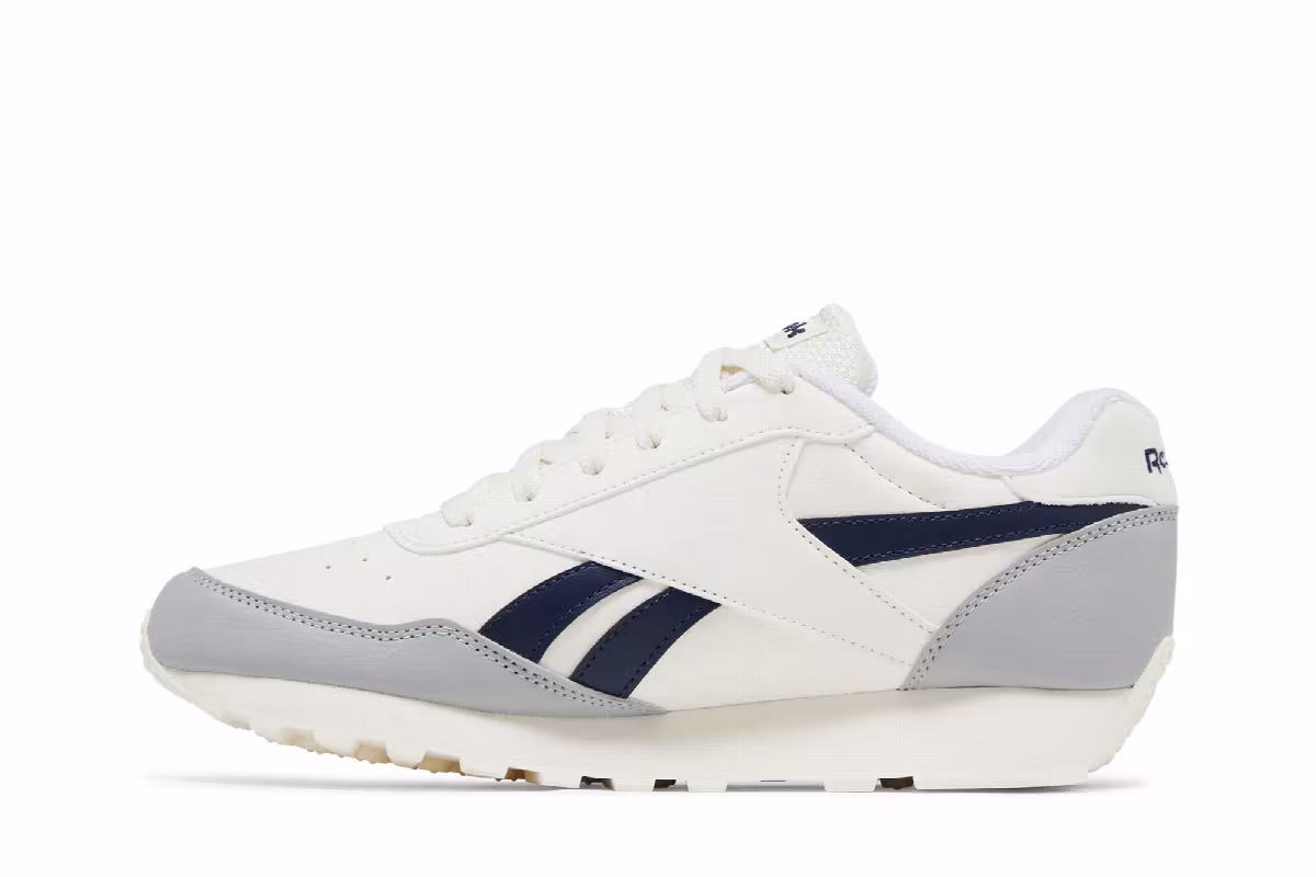 Reebok Rewind Run Chalk Vector Navy, view 4