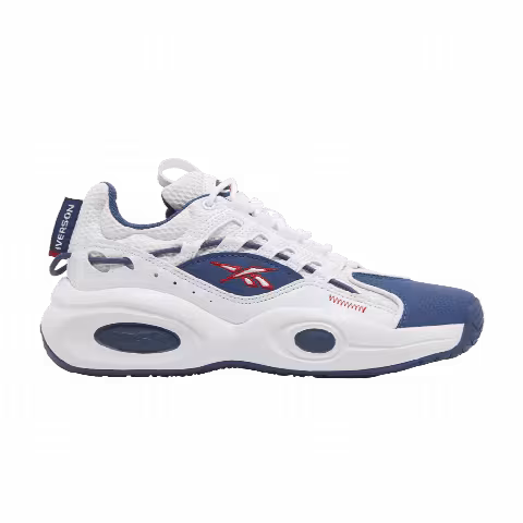 Reebok Solution Mid Big Kid 'White Batik Blue'