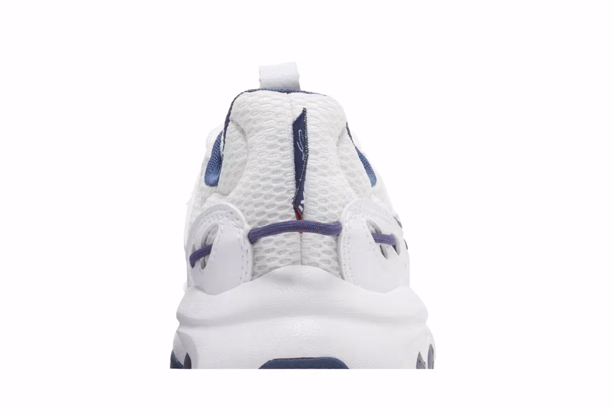 Reebok Solution Mid Big Kid White Batik Blue, view 8