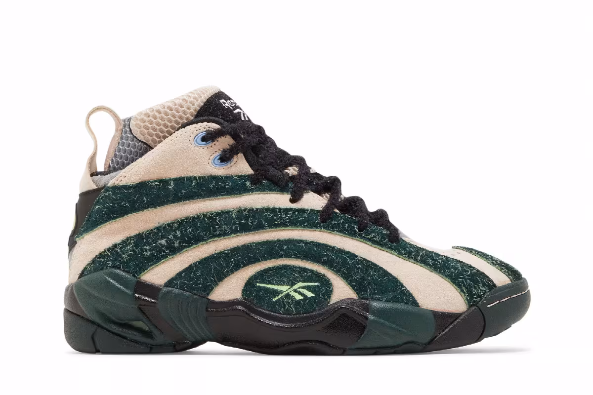 Brain Dead x Reebok Shaqnosis Dark Forest, view 2