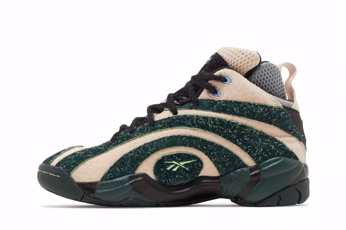 Brain Dead x Reebok Shaqnosis Dark Forest, view 4