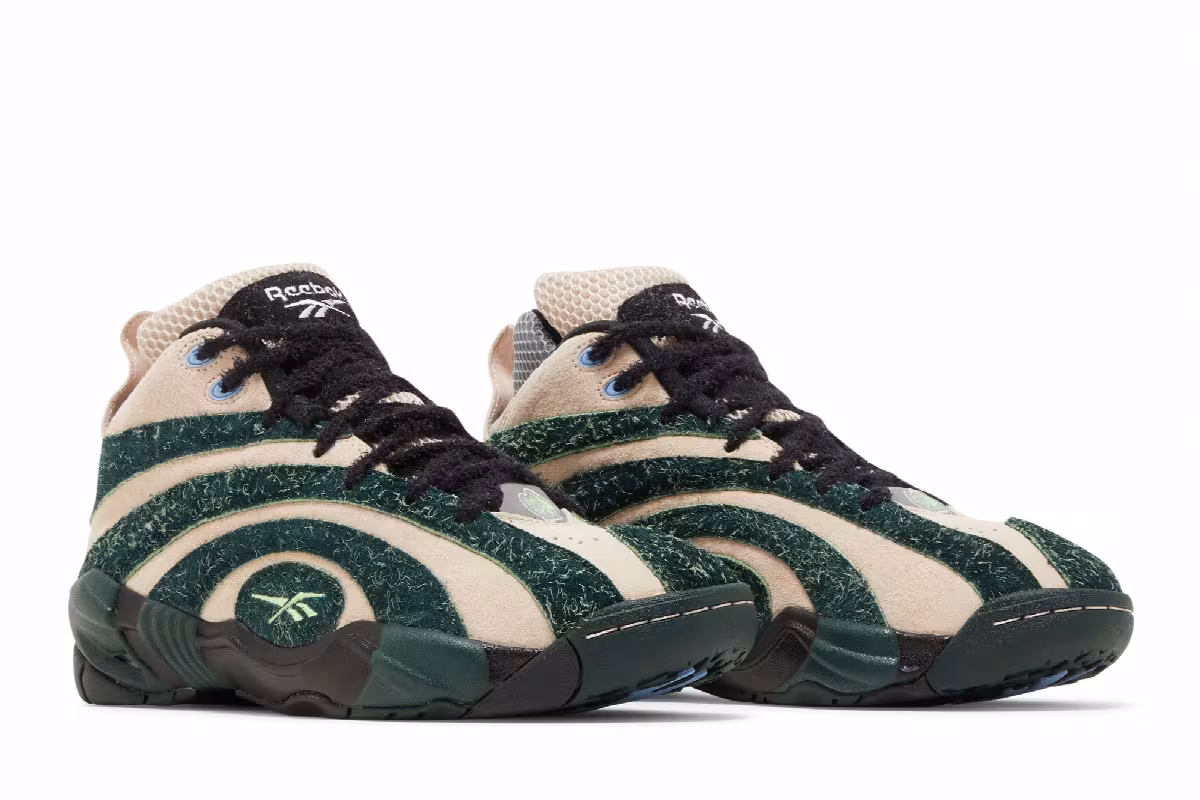 Brain Dead x Reebok Shaqnosis Dark Forest, view 9