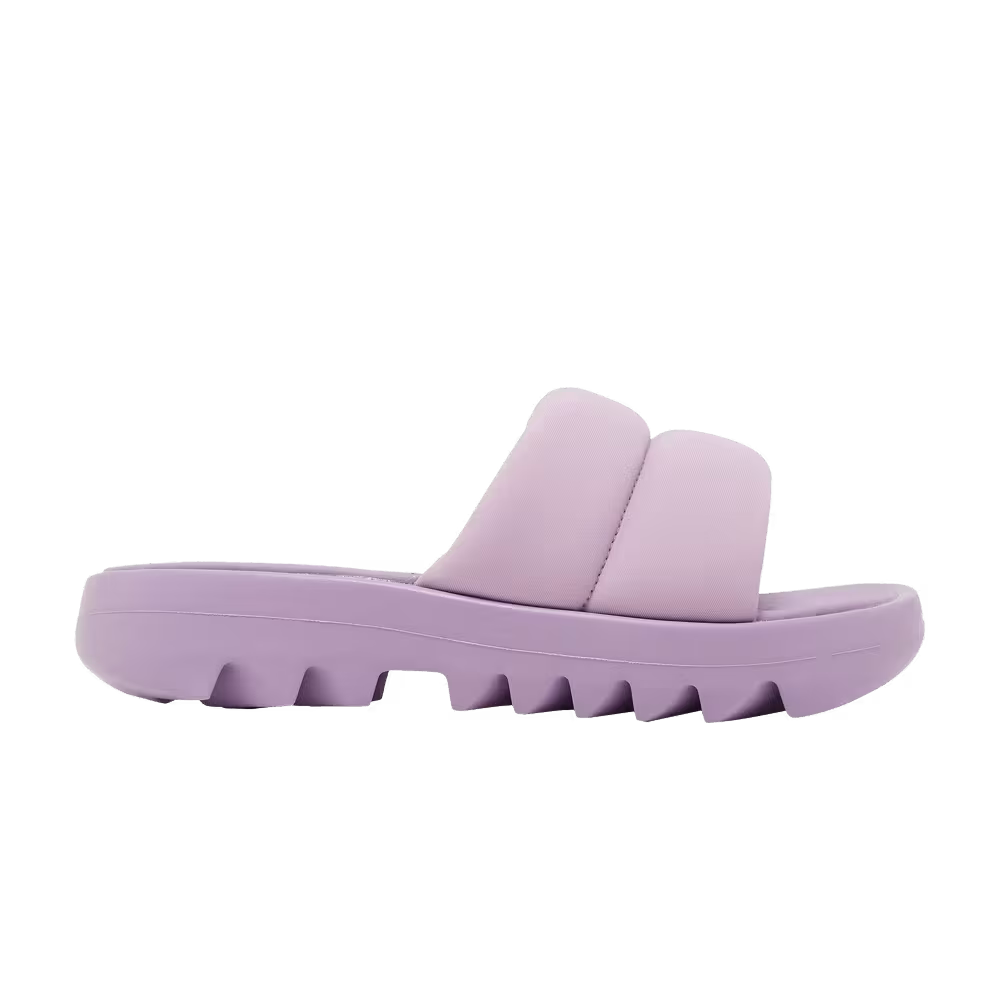 Reebok Women's Cardi B Slide Puzzled Purple