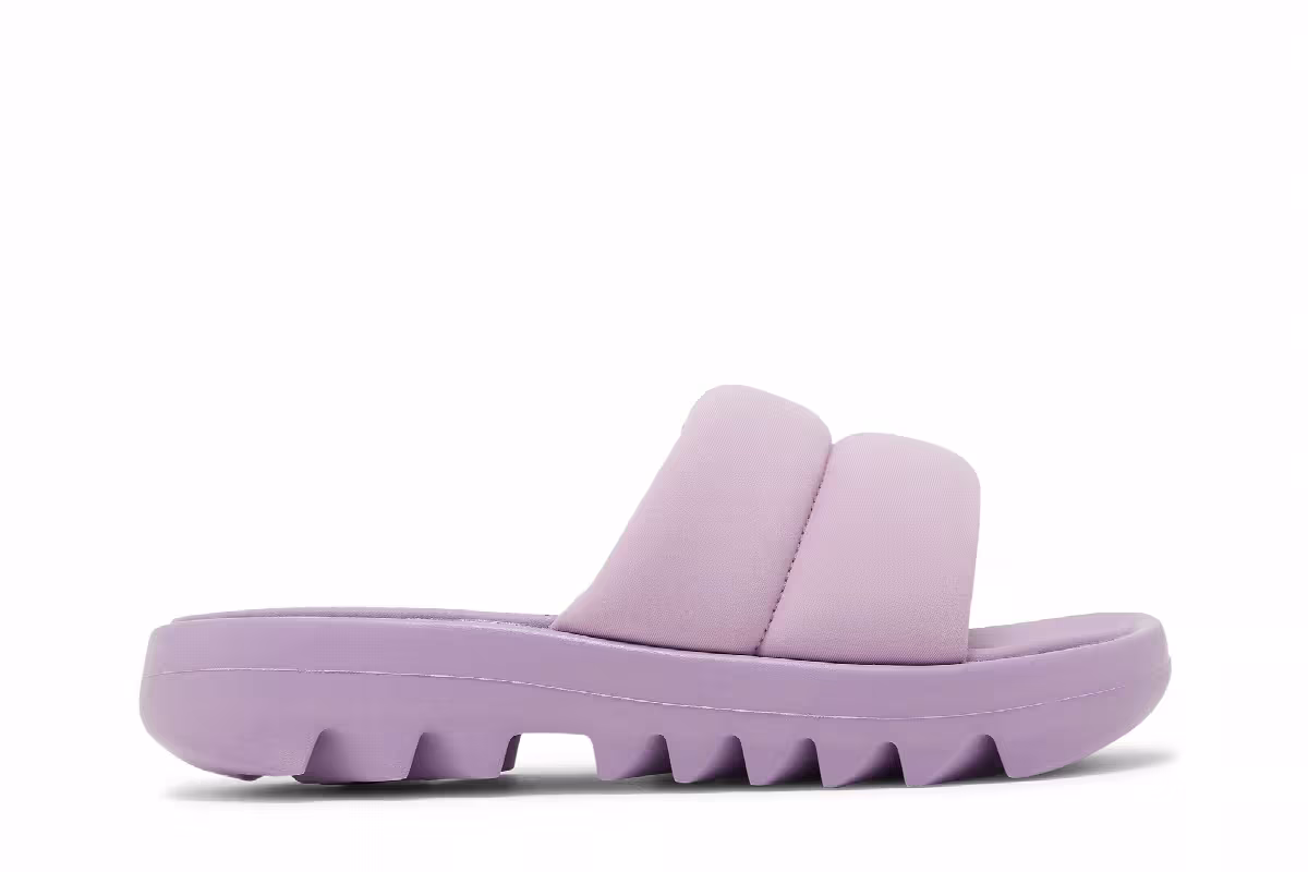 Reebok Women's Cardi B Slide Puzzled Purple, view 2