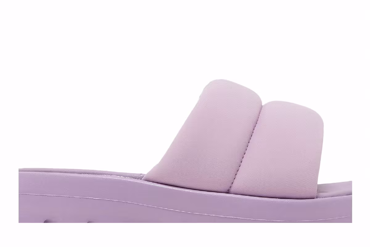 Reebok Women's Cardi B Slide Puzzled Purple, view 3