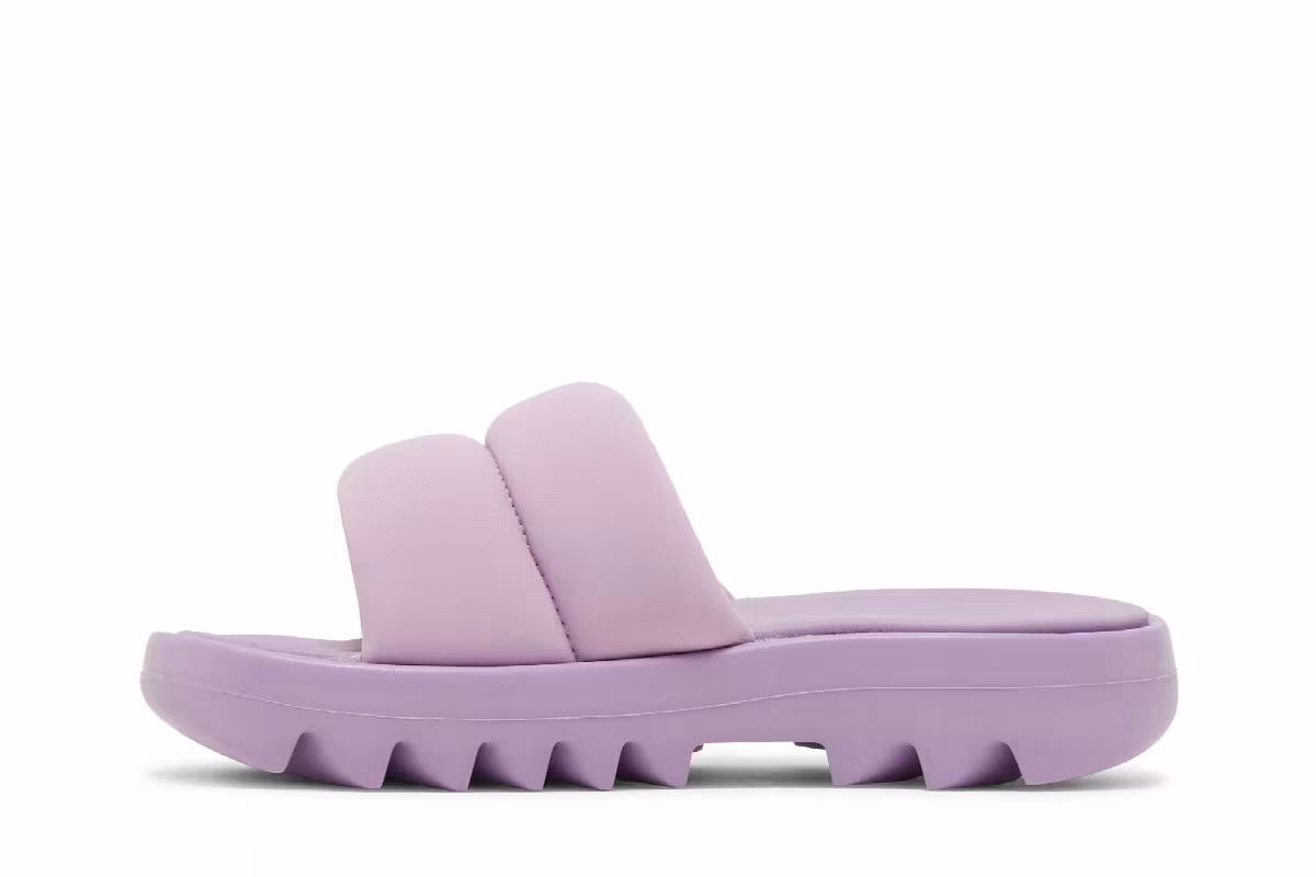 Reebok Women's Cardi B Slide Puzzled Purple, view 4
