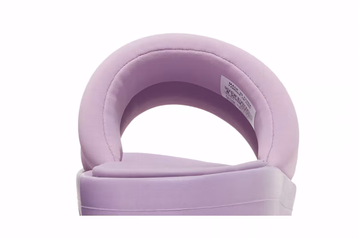 Reebok Women's Cardi B Slide Puzzled Purple, view 8