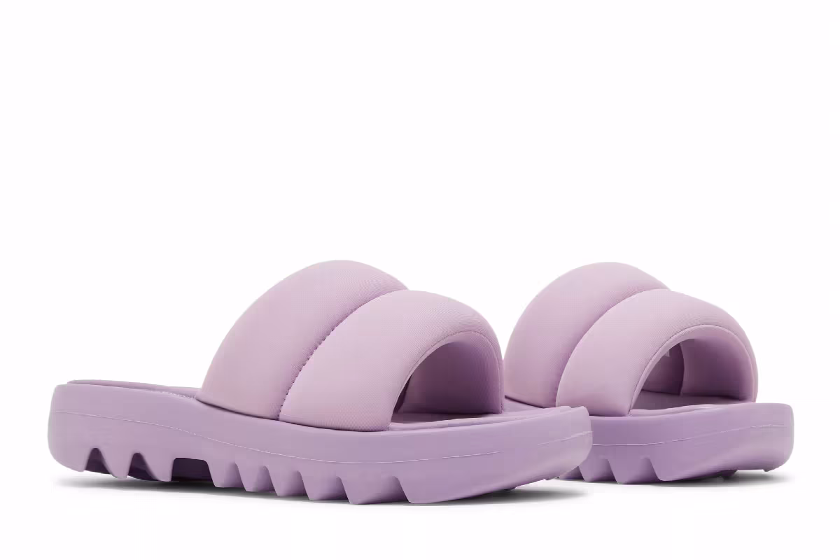 Reebok Women's Cardi B Slide Puzzled Purple, view 9