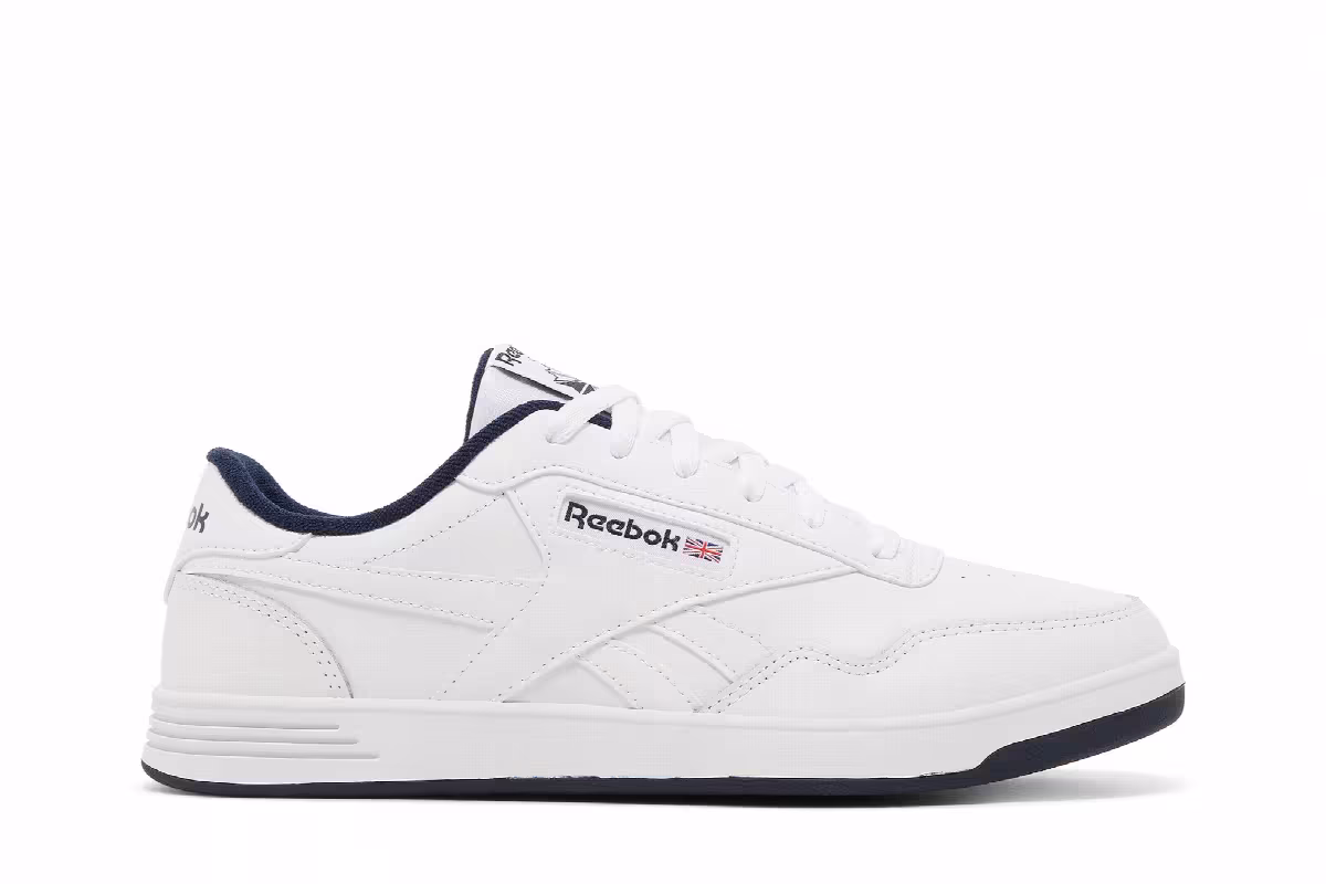 Reebok Club MEMT Parafit 4e Wide White Vector Navy, view 2