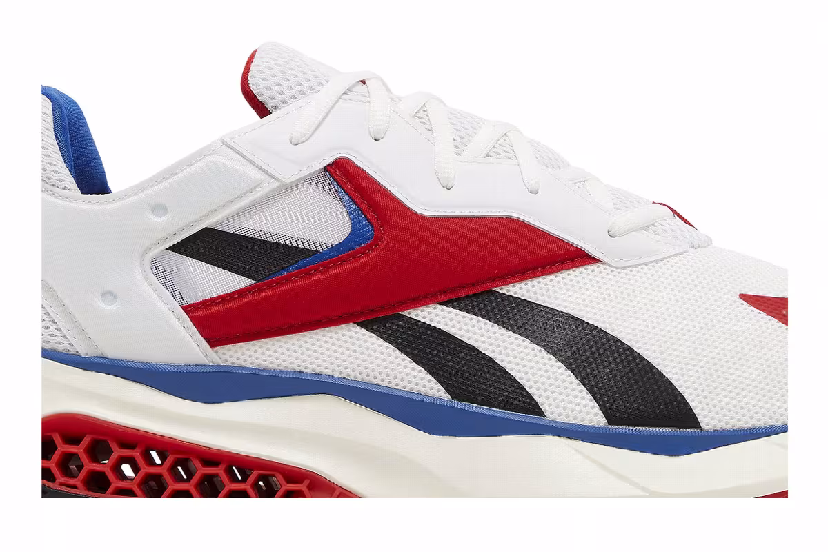 Reebok Hexalite Legacy White Vector Red, view 3