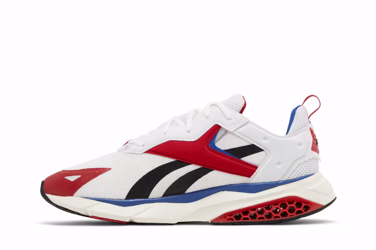 Reebok Hexalite Legacy White Vector Red, view 4