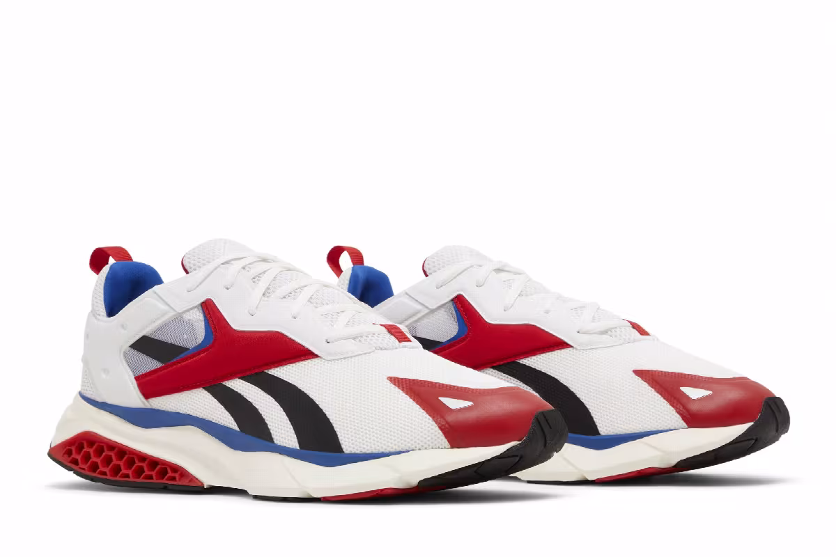 Reebok Hexalite Legacy White Vector Red, view 9