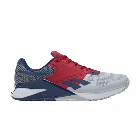 Reebok Nano 6000 'Pure Grey Flash Red Batik Blue'