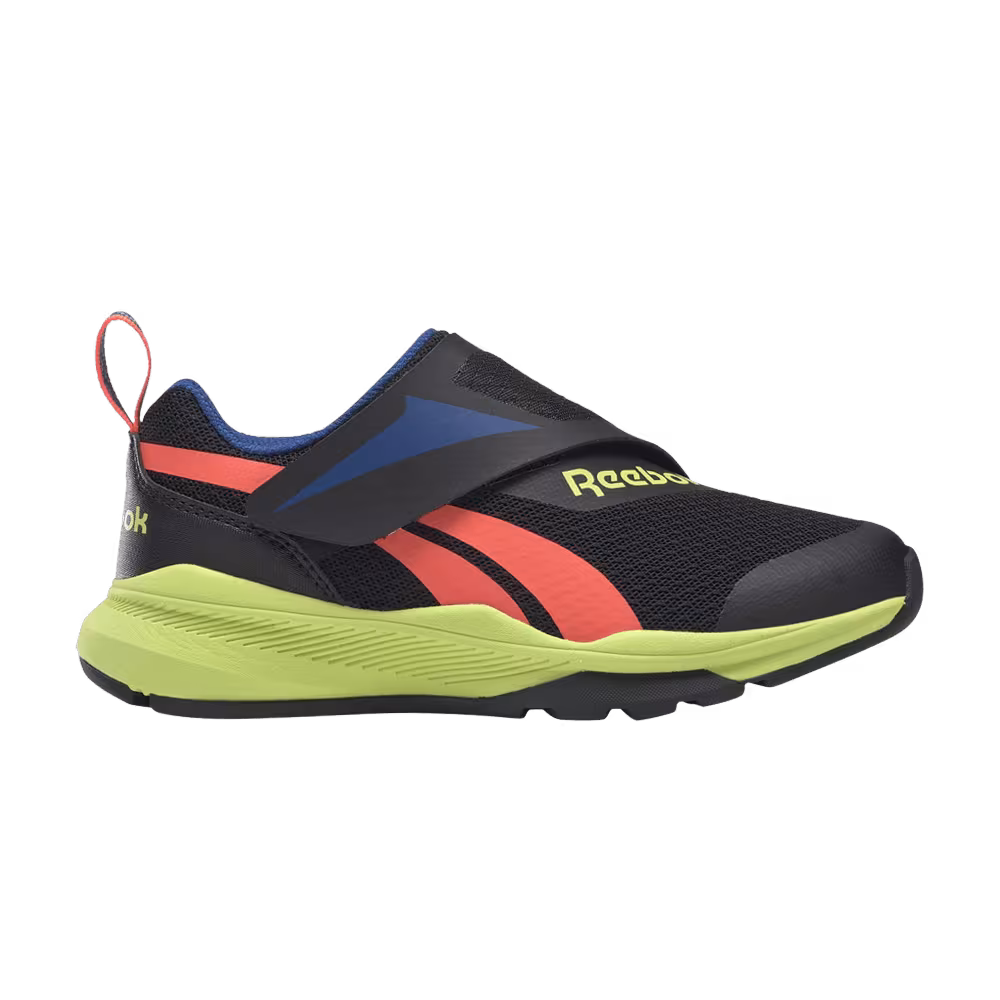 Reebok Equal Fit Little Kid Black Solar Acid Yellow