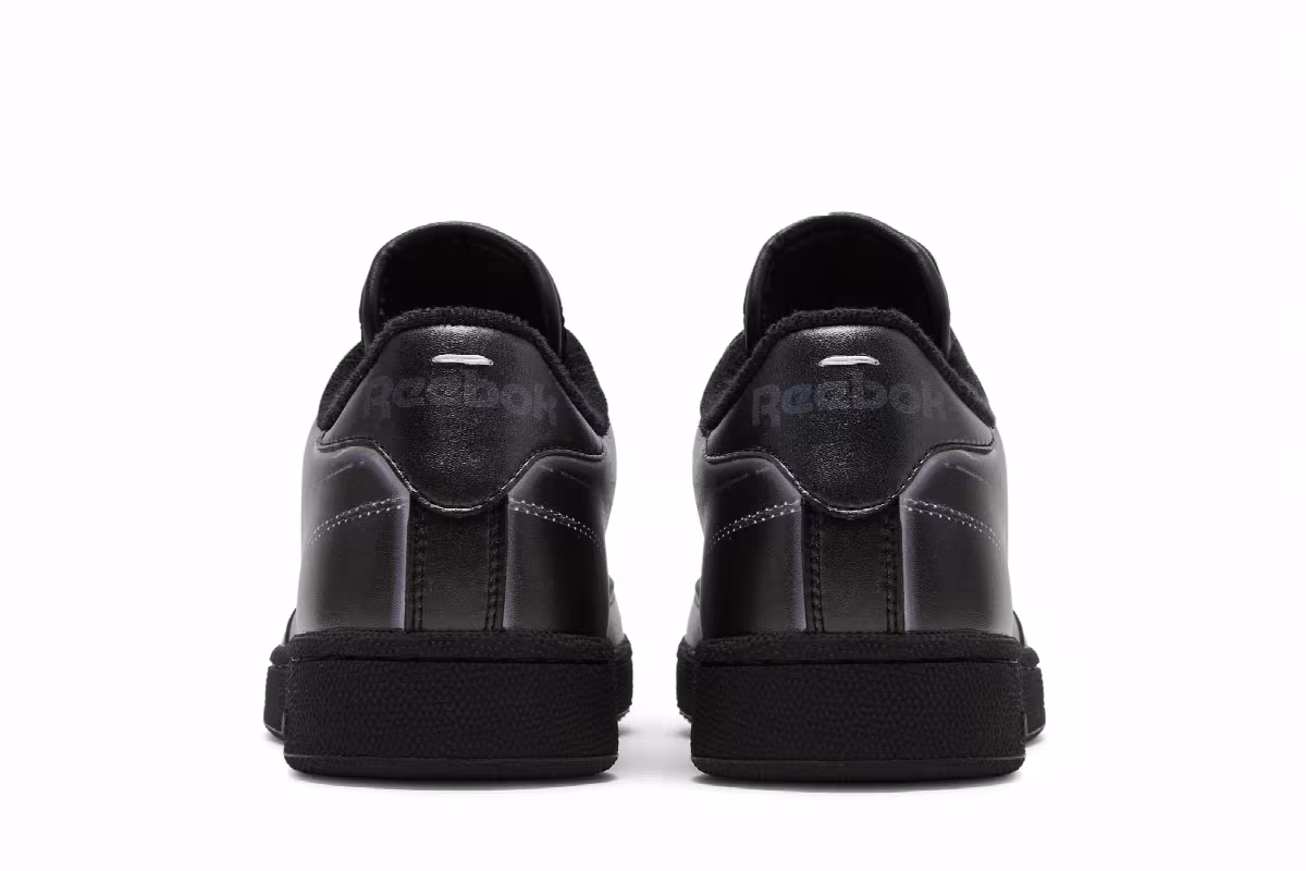 Maison Margiela x Reebok Club C Black, view 7
