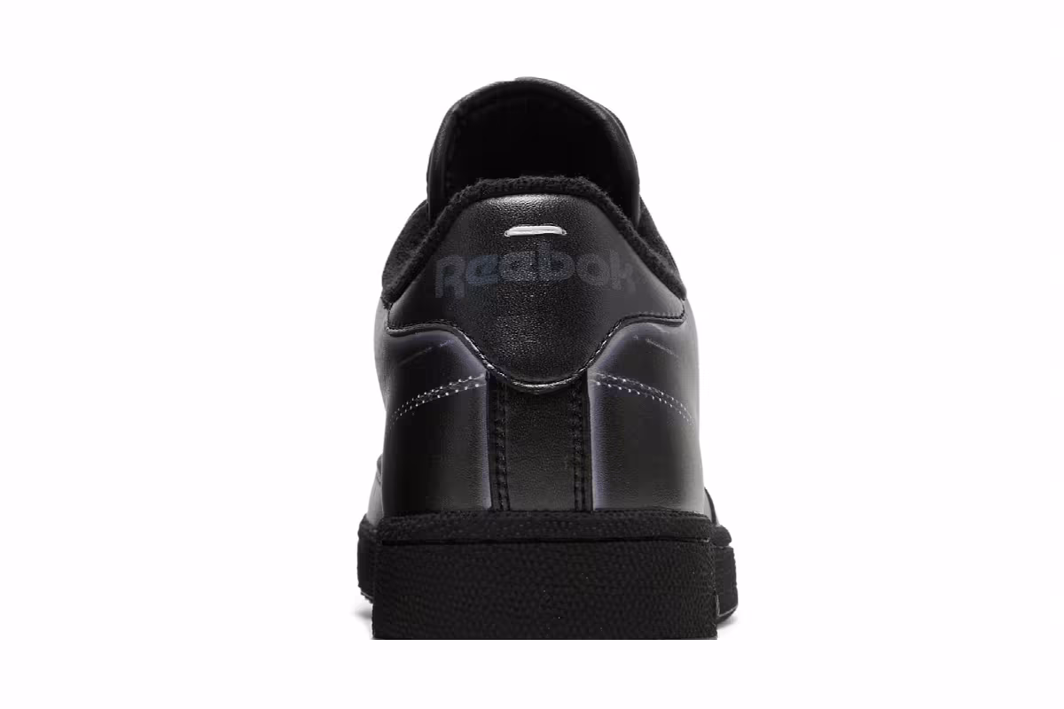 Maison Margiela x Reebok Club C Black, view 8