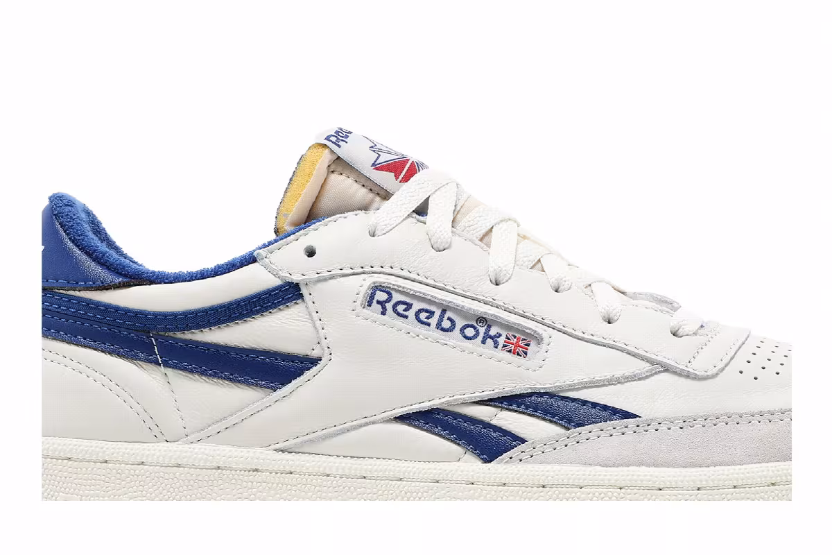 Reebok Club C Revenge Vintage Chalk Collegiate Royal, view 3