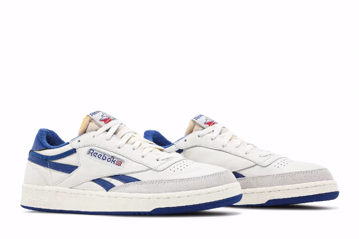 Reebok Club C Revenge Vintage Chalk Collegiate Royal, view 9
