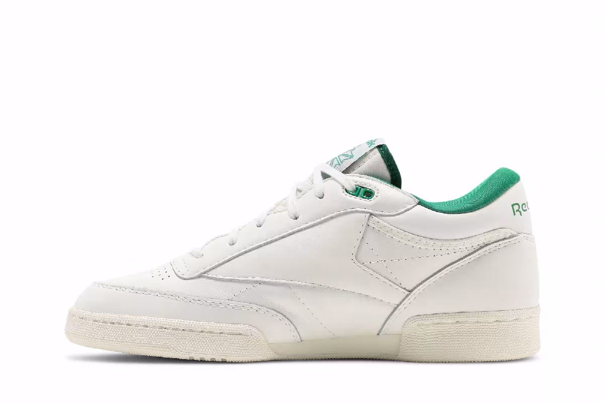 Reebok Club C Mid 2 Vintage Chalk Glen Green, view 4