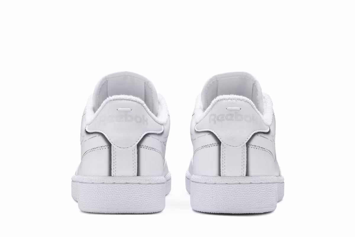 Maison Margiela x Reebok Club C White, view 7