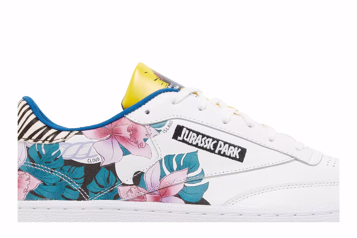 Jurassic Park x Reebok Club C 85 Dennis Nedry, view 3