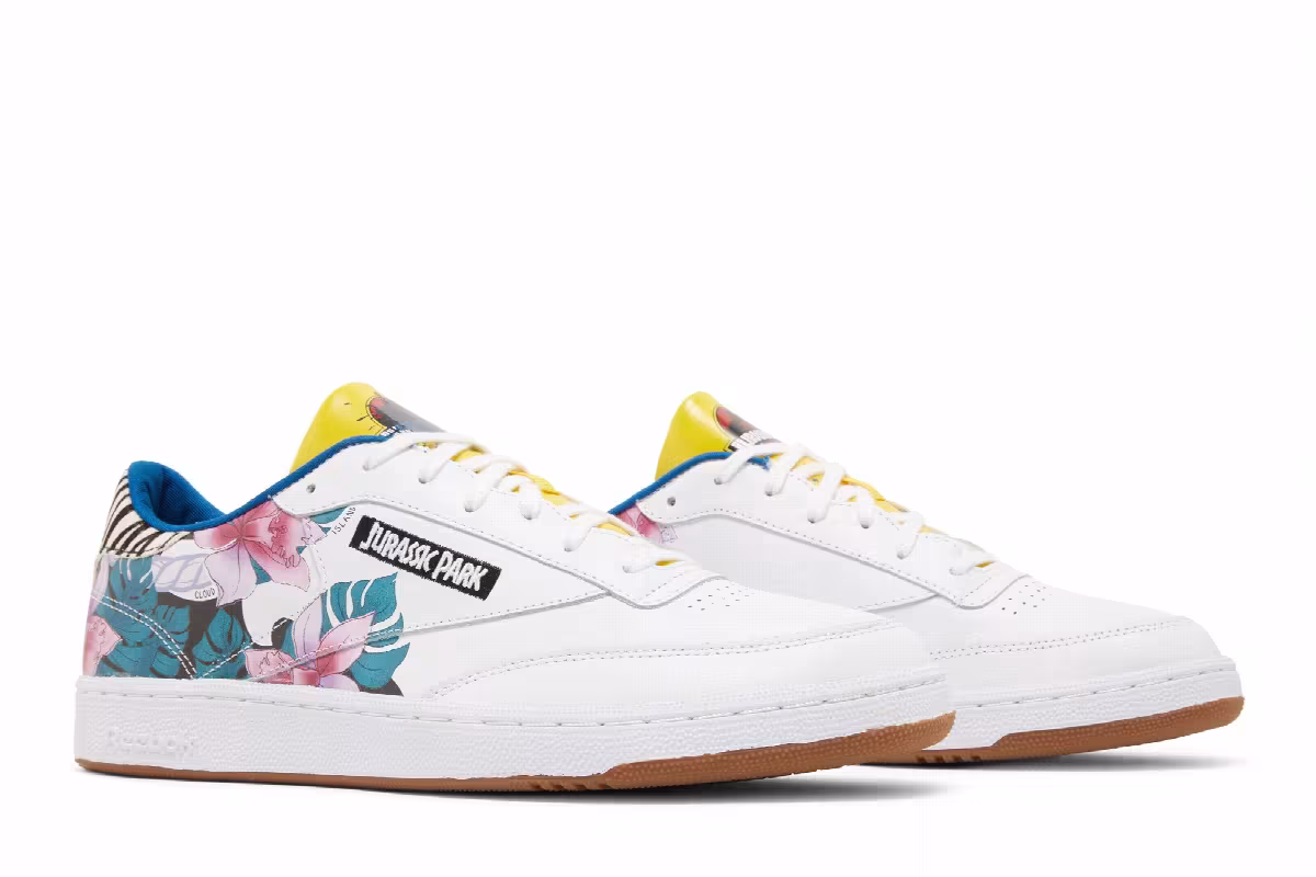 Jurassic Park x Reebok Club C 85 Dennis Nedry, view 9