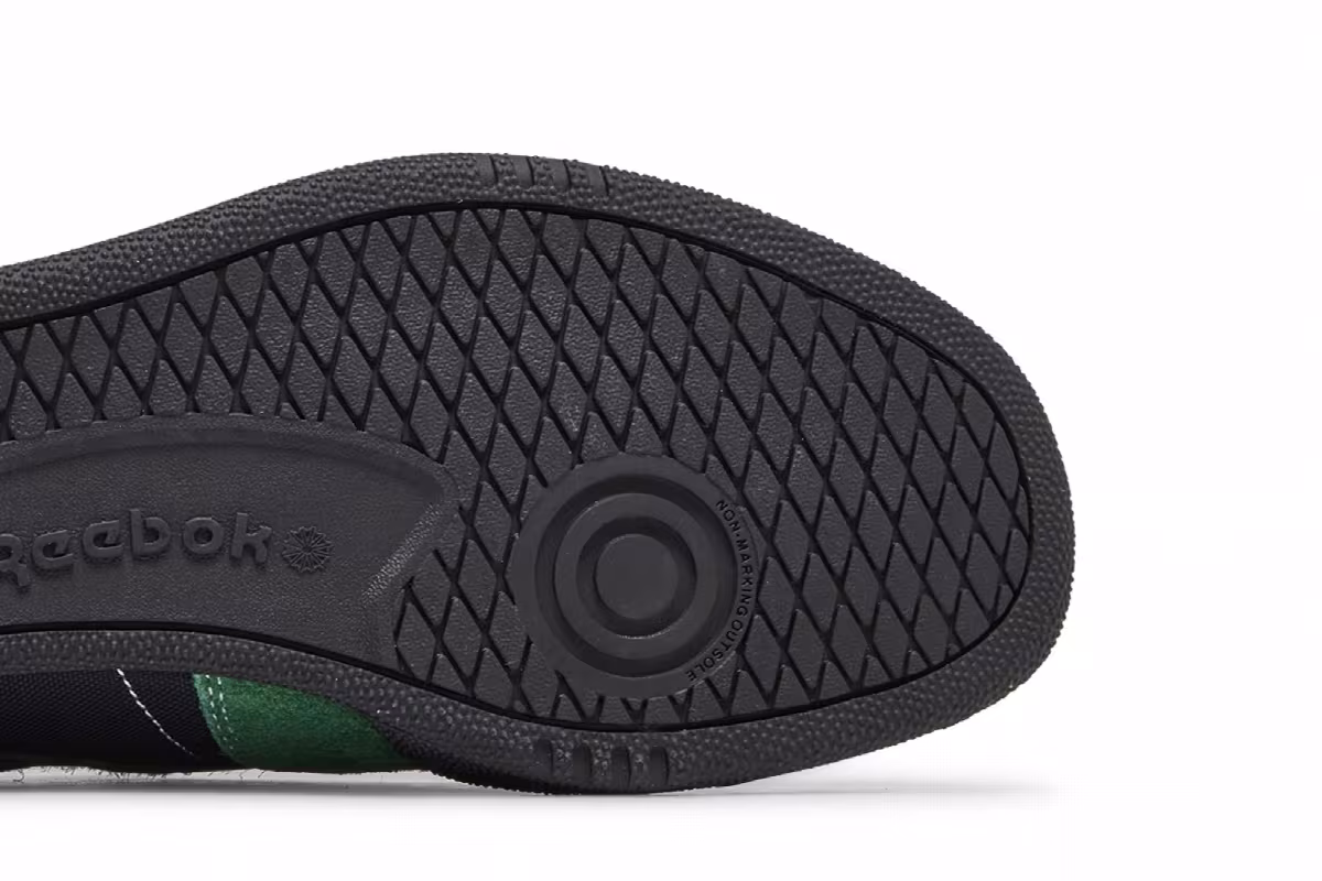 Pleasures x Reebok Club C 85 Pine Green, view 6