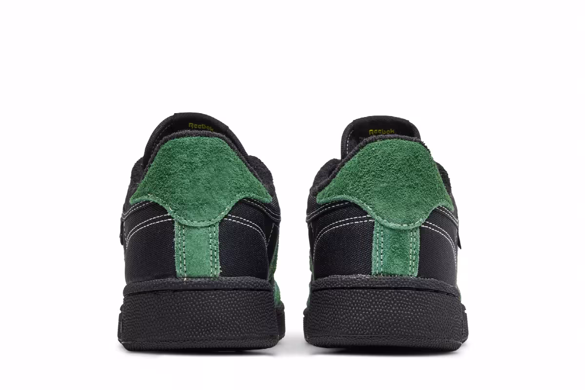 Pleasures x Reebok Club C 85 Pine Green, view 7