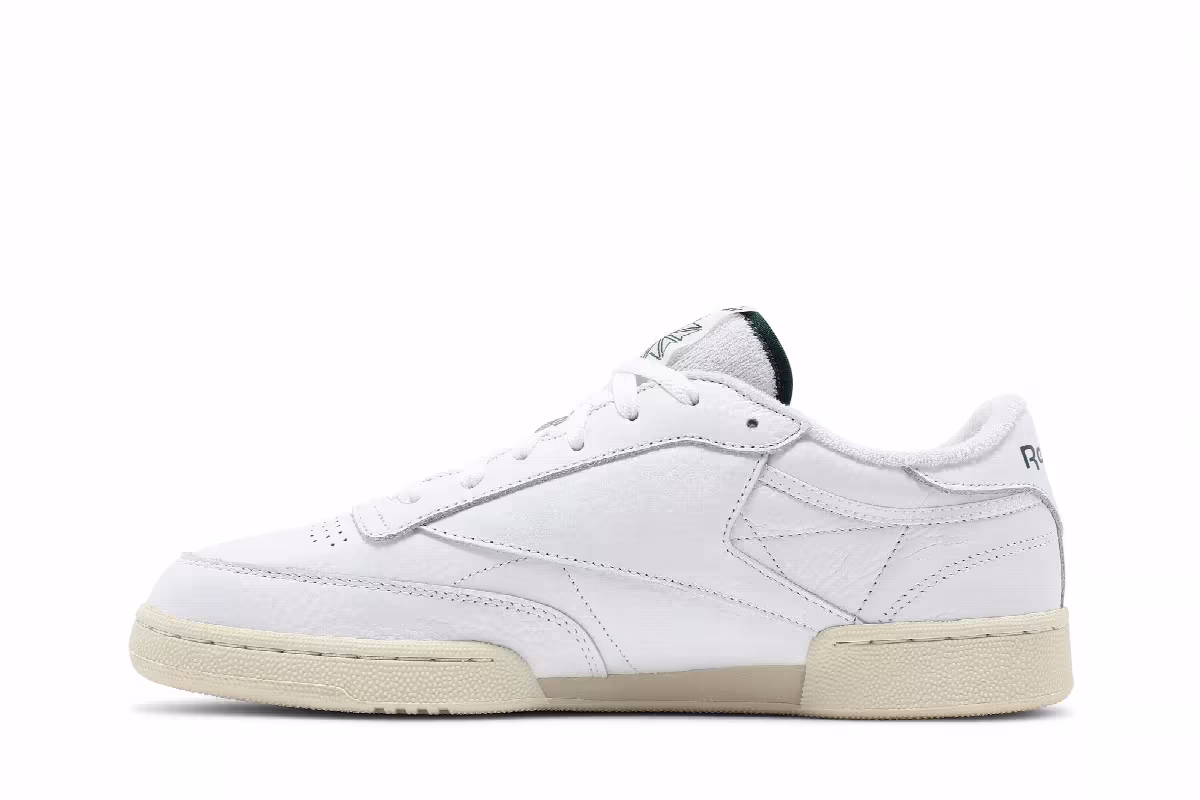 Reebok Club C 85 Footwear White Dark Green, view 4