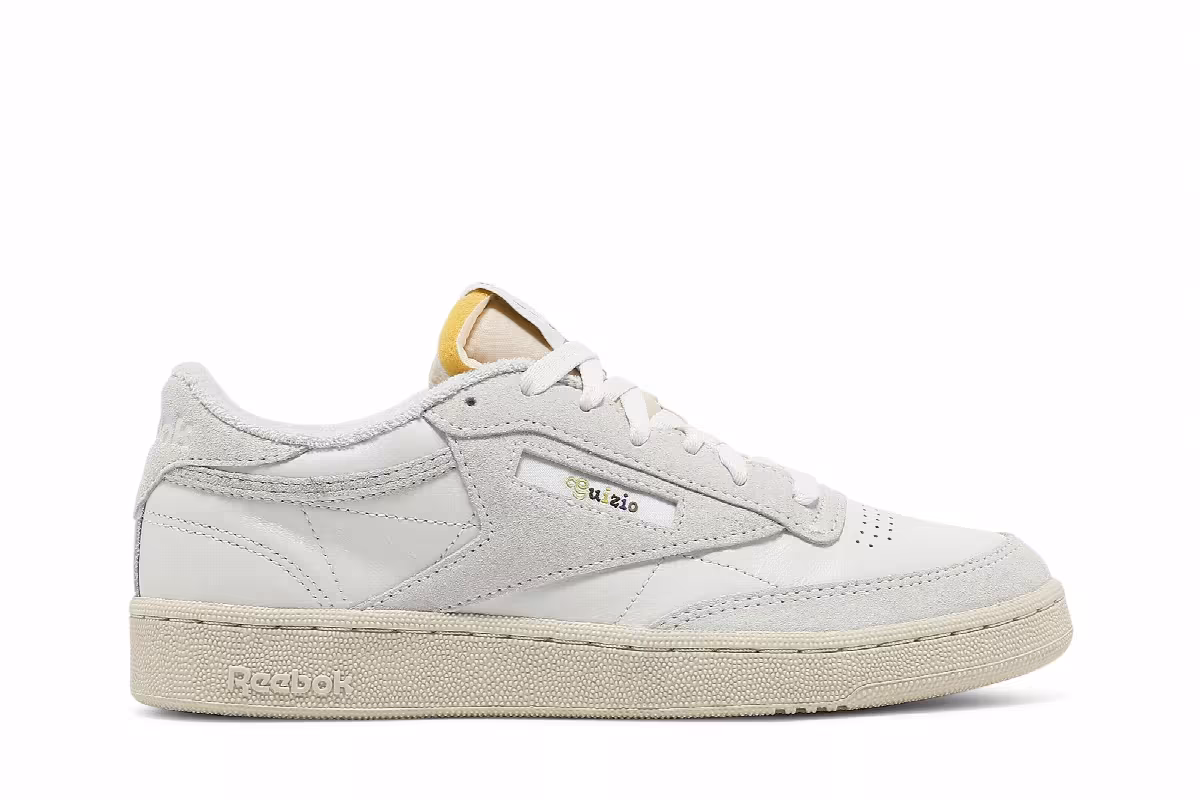 Danielle Guizio x Reebok Club C 85 Chalk, view 2