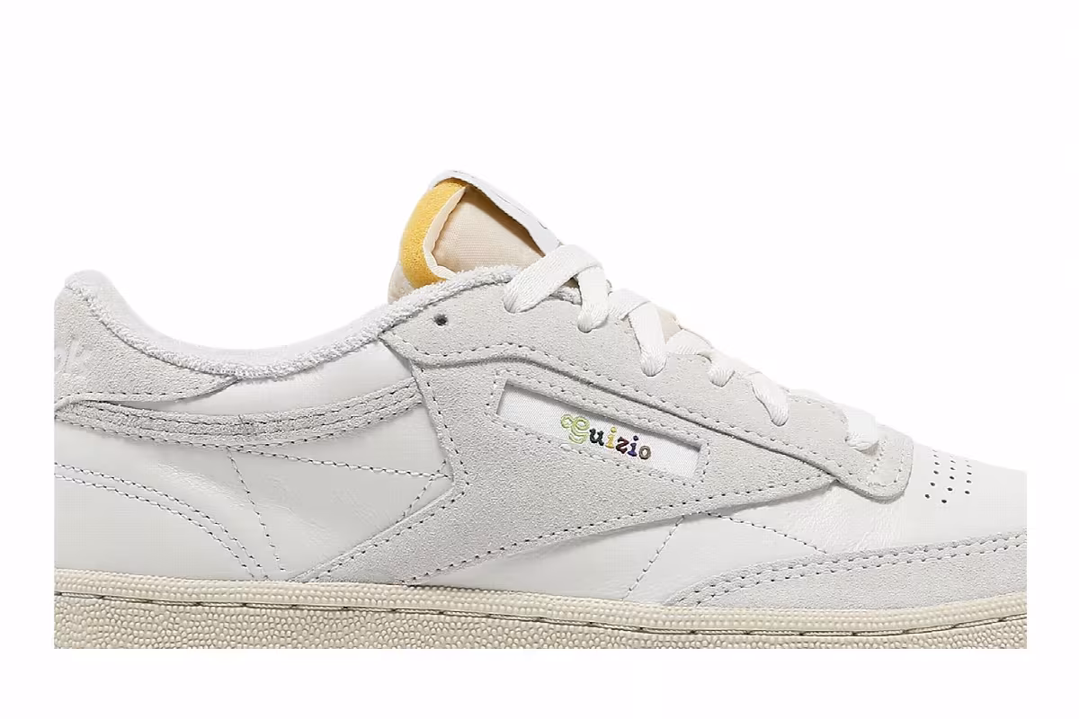 Danielle Guizio x Reebok Club C 85 Chalk, view 3