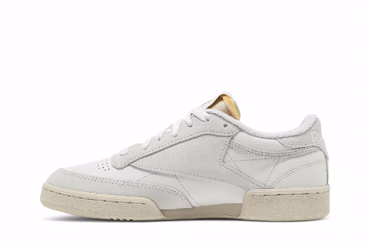 Danielle Guizio x Reebok Club C 85 Chalk, view 4