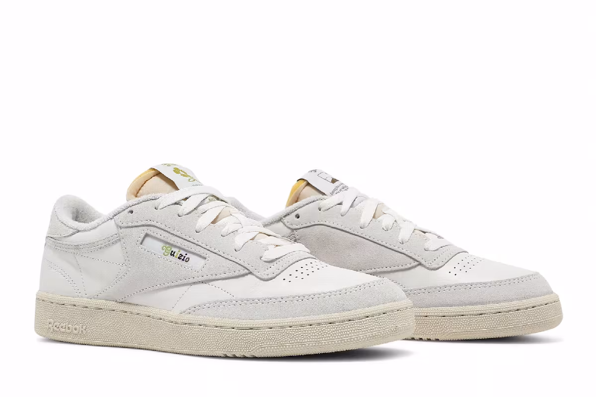 Danielle Guizio x Reebok Club C 85 Chalk, view 9
