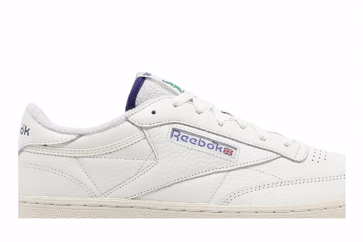 Reebok Club C 85 Chalk Bold Purple, view 3