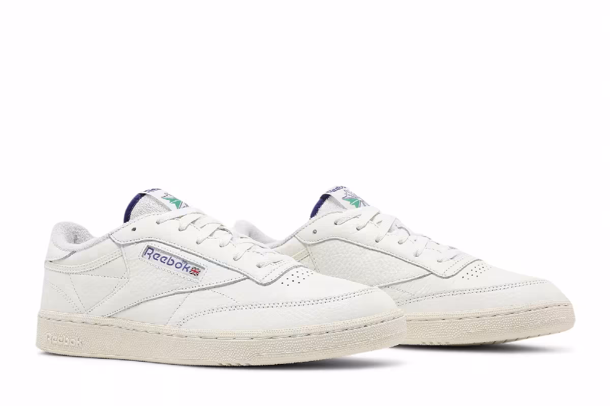 Reebok Club C 85 Chalk Bold Purple, view 9