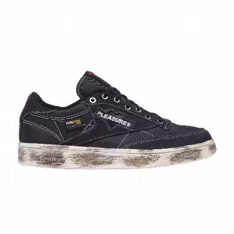 Pleasures x Reebok Club C 85 'Black Chalk'