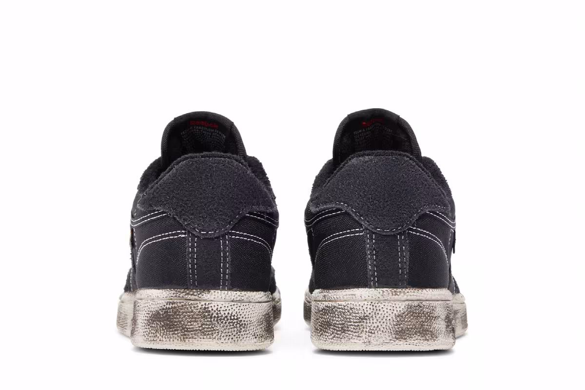 Pleasures x Reebok Club C 85 Black Chalk, view 7