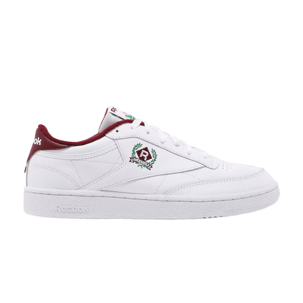 Reebok Club C 85 OG Crest - White Classic Burgundy