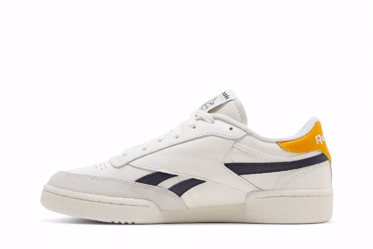 Reebok Club C Revenge Chalk Semi Solar Gold, view 4