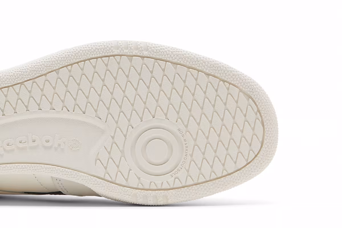 Reebok Club C Revenge Chalk Semi Solar Gold, view 6