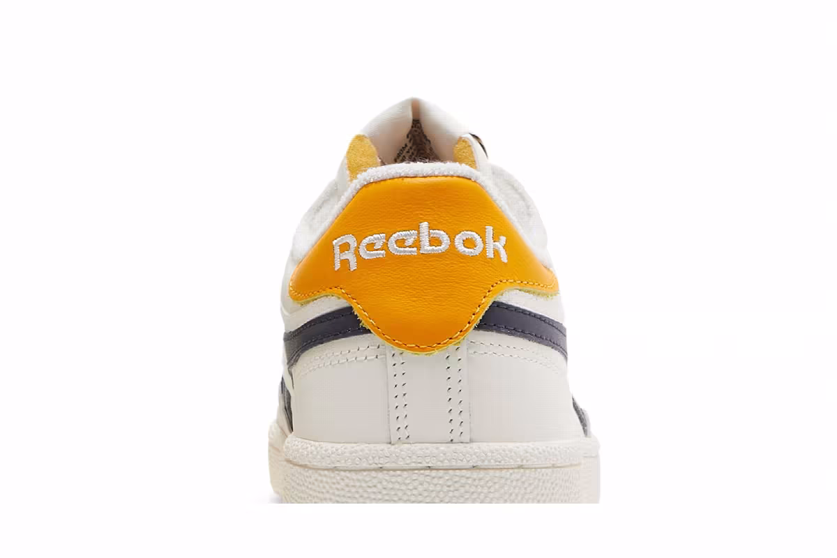 Reebok Club C Revenge Chalk Semi Solar Gold, view 8