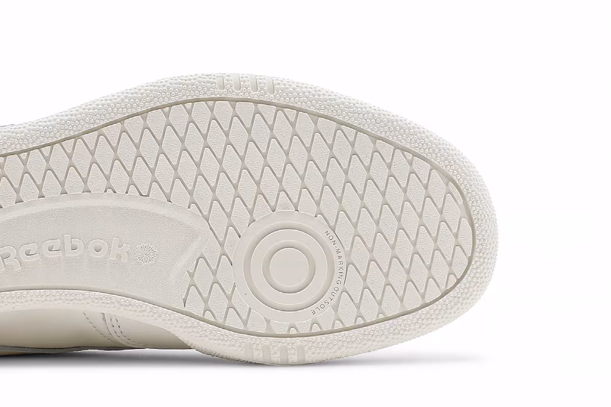 Reebok Club C Laceless Mule Chalk Glen Green, view 6